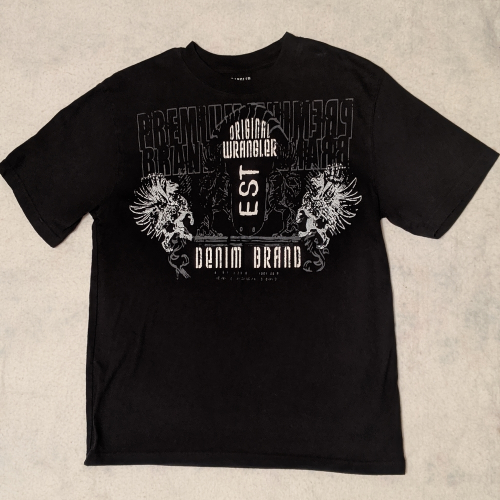 3/$10** Wrangler t-shirt big boys sz 14-16